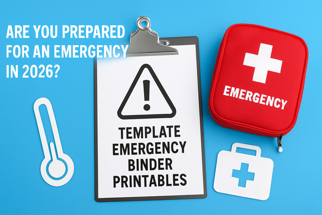 7 Essential Template Emergency Binder Printables for 2026