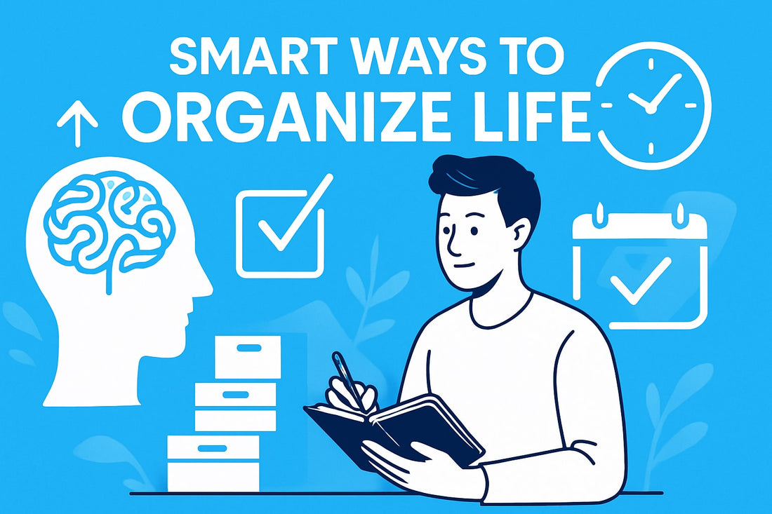 7 Smart Ways to Organize Life and Boost Productivity in 2025