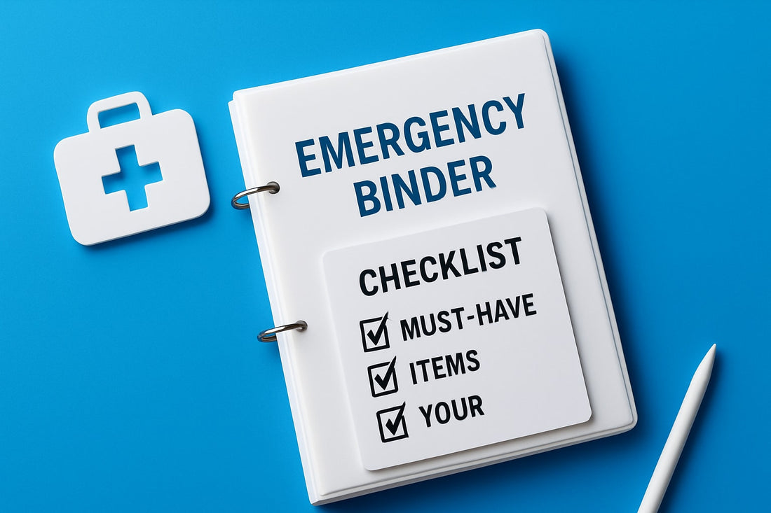 8 Must-Have Items For Your Emergency Binder Checklist 2025