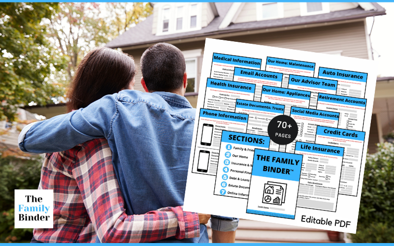 The Ultimate Guide to Organizing Your Home Information with The Family Binder