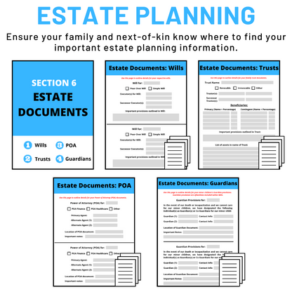 family binder for estate planning