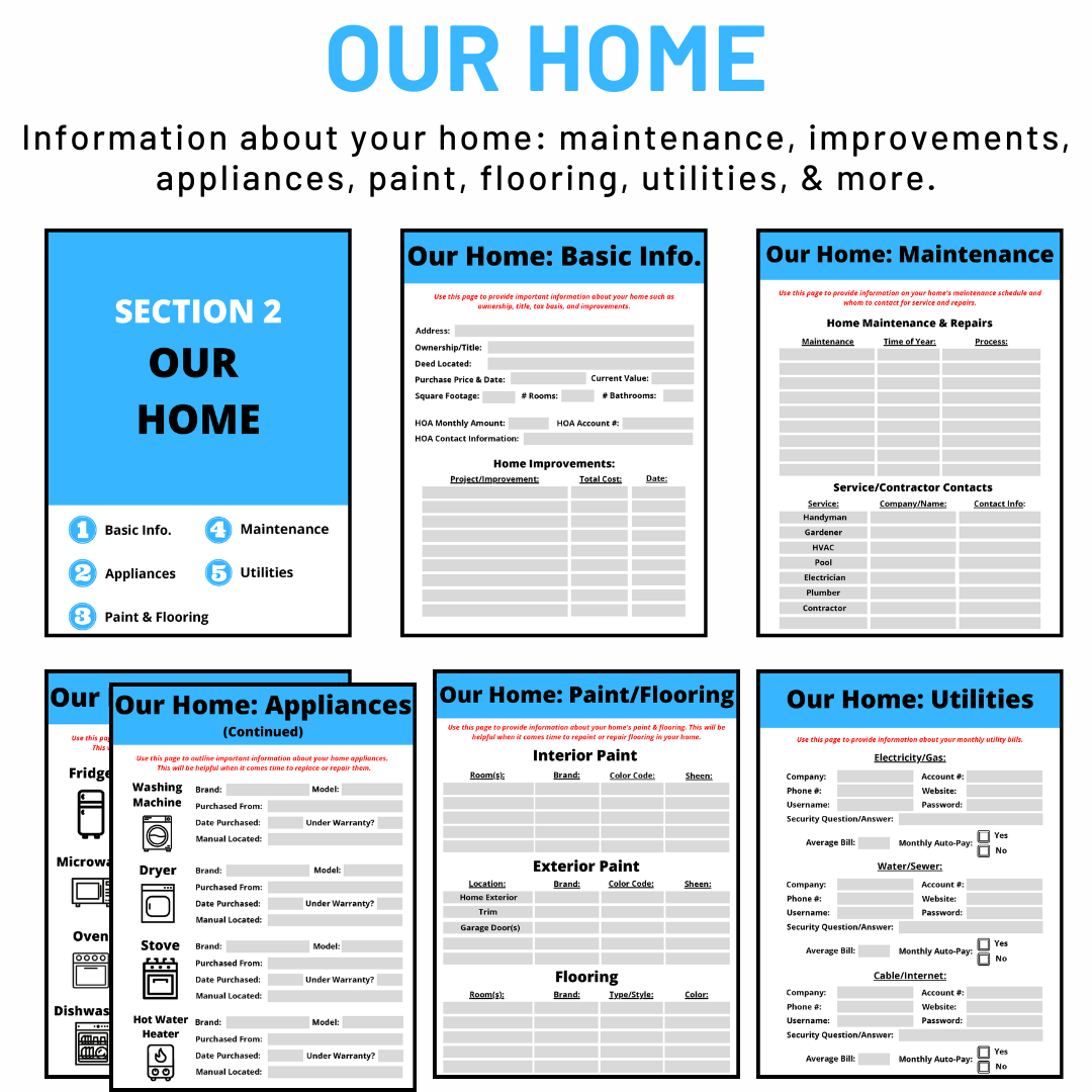 home binder system
