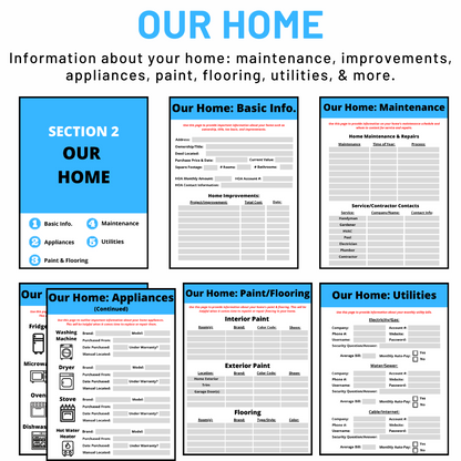 home binder system  